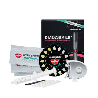 Dial A Smile Teeth Whitening Kit & Teeth Whitening Pen Combo - Gerard Cosmetics