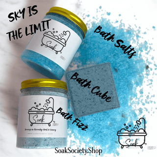 SOAK SOCIETY GIFT SET - SKY IS THE LIMIT - Gerard Cosmetics