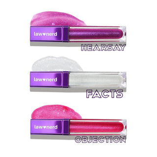 Emily D. Baker X Gerard Cosmetics®️ 3 Lip Gloss Set Allegations & Shade Collection - Gerard Cosmetics