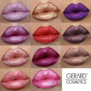 Cherry Bomb - MetalMatte Liquid Lipstick - Gerard Cosmetics